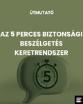 Az 5 perces biztonsági beszélgetés keretrendszer