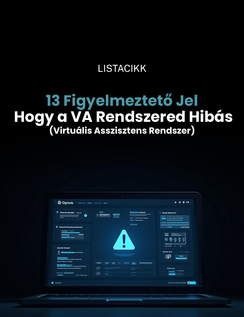 13 Figyelmeztető Jel, Hogy a VA Rendszered Hibás